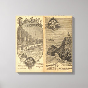 Toile Pacific Coast Steamship Company 2