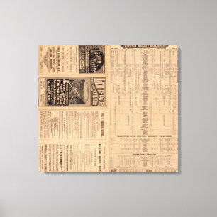 Toile Page des textes de chemin de fer de vallée de