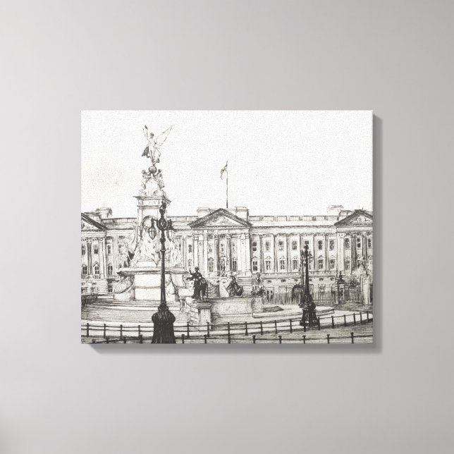 Toile Palais de Buckingham Londres.2006 (Recto)