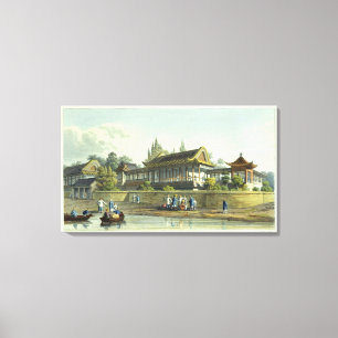 Toile Palais d'été de l'empereur, vis-à-vis de la vil