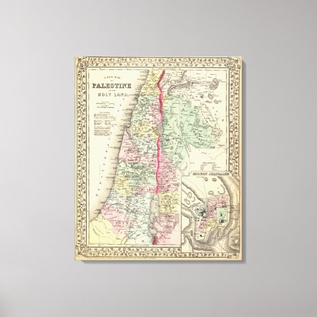 Toile Palestine historique (Recto)