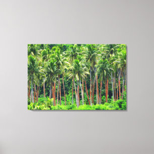 Toile PALM ROUGE 24x36