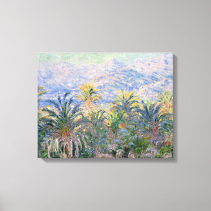 Toile Palmiers de Claude Monet chez Bordighera