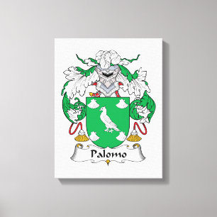 Toile Palomo Family Crest