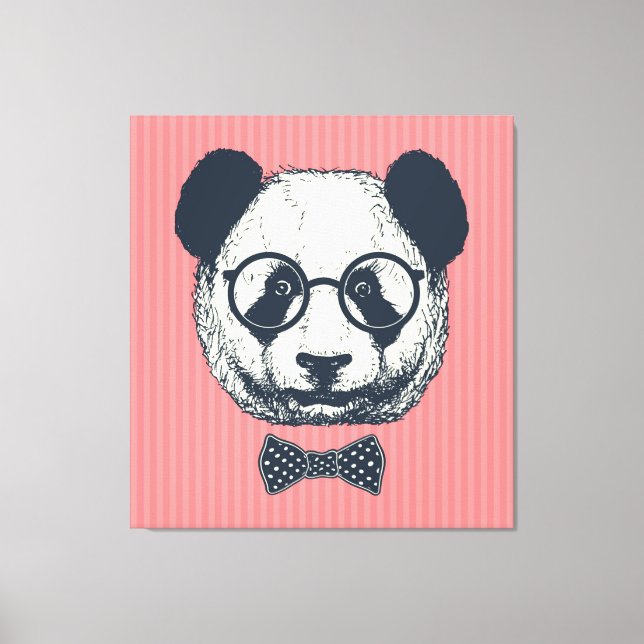 Toile Panda stripes (Recto)