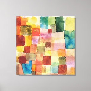 TOILE PANEL CANVAS : PAUL KLEE : INTITULÉ : 1914