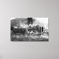 Panier tiré à cheval