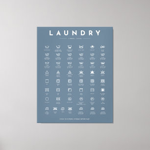 Toile Panneau de décoration de la salle de blanchisserie