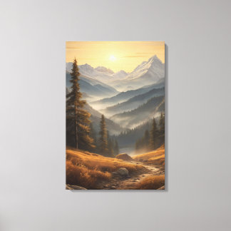 Toile Panneau mural Dawn Majesty