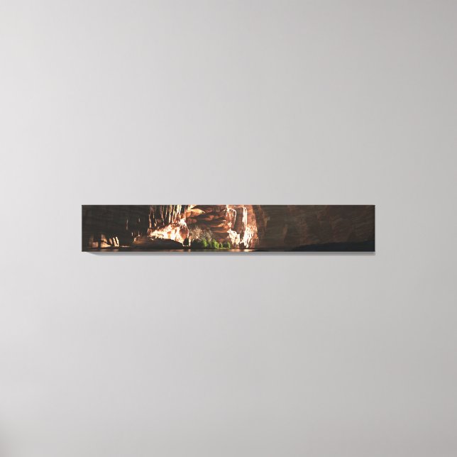 Toile Panorama Canyon Peint (Recto)