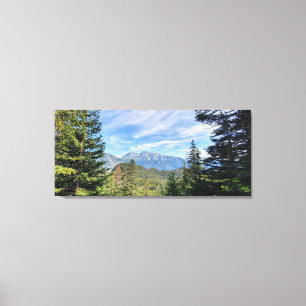 Toile panorama montagne
