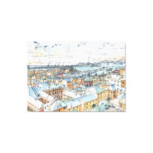 Panoramique de Gênes