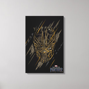 Toile Panthère noire   Erik Killmonger Claw Marks