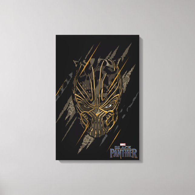Toile Panthère noire | Erik Killmonger Claw Marks (Recto)