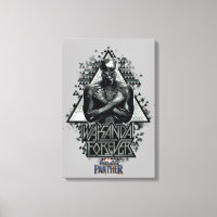 Panthère noire | Graphique "Wakanda Forever"