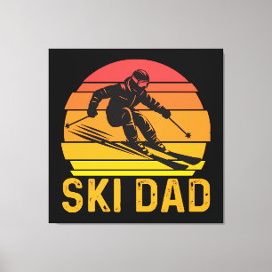 Toile papa ski