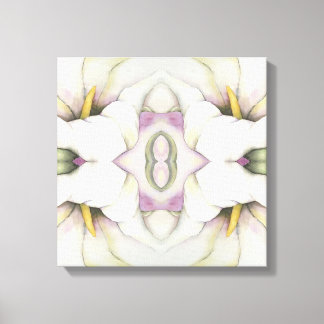 Toile Papier blanc Calla Lily