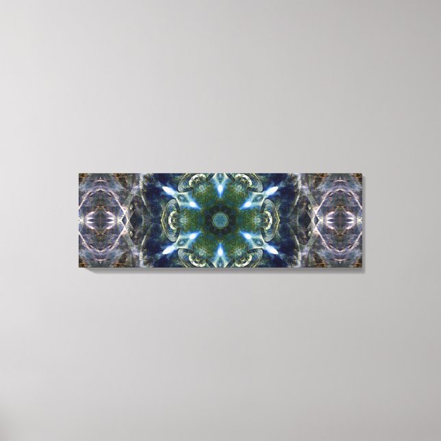 Toile Papier en Mandala Folk (Recto)