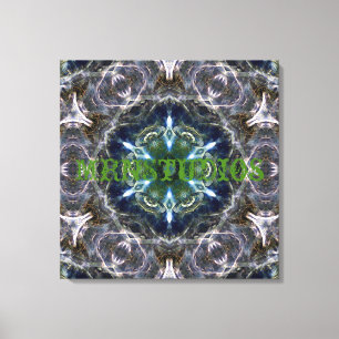 Toile Papier en Mandala Folk