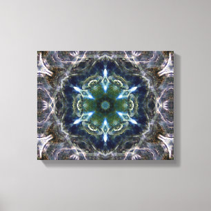 Toile Papier en Mandala Folk