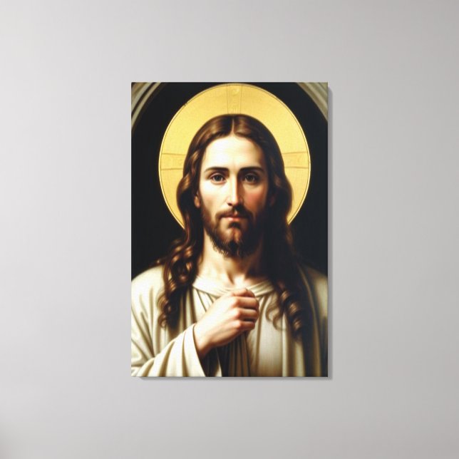 Toile Papier Jésus Christ (Recto)