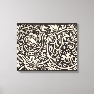 Toile Papier peint floral Narcisse William Morris