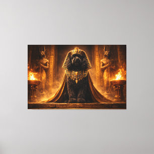 Toile Papier Peint Luxueux Cockapoo – Pharaon Égyptien A