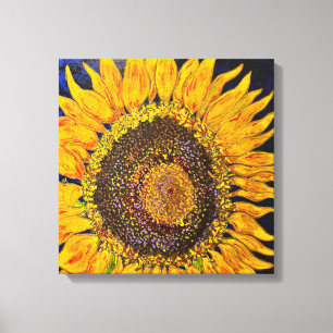 Toile Papier Tournesol étiré