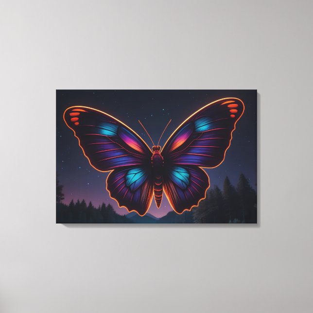 Toile Papillon (Recto)