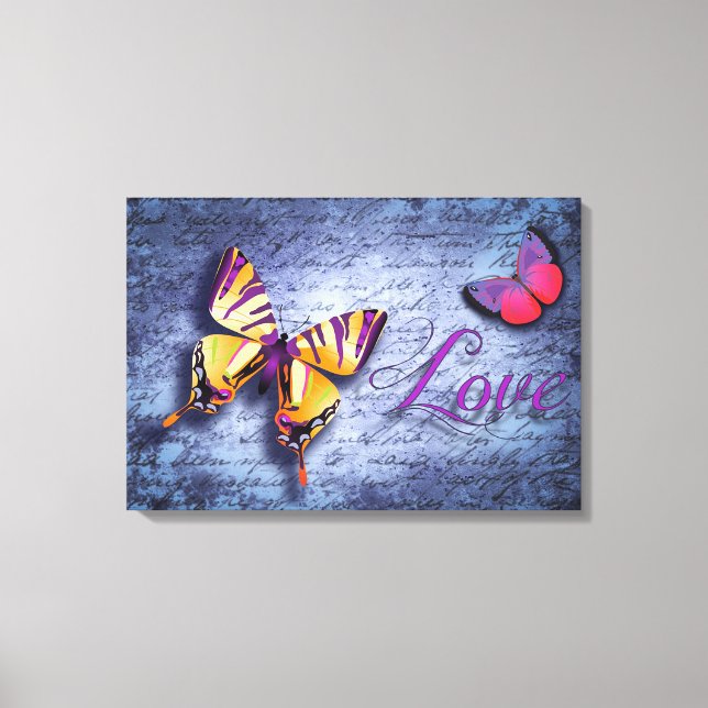 Toile Papillon (Recto)