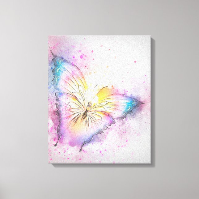 Toile Papillon (Recto)