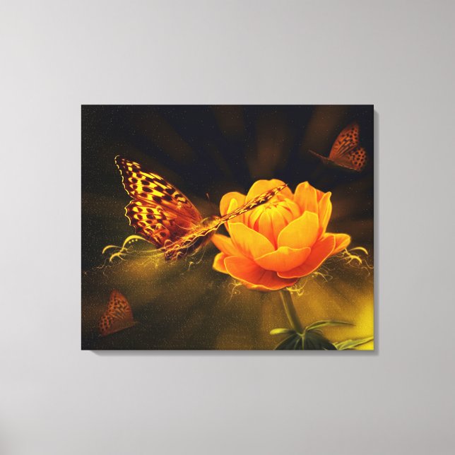 Toile Papillon (Recto)