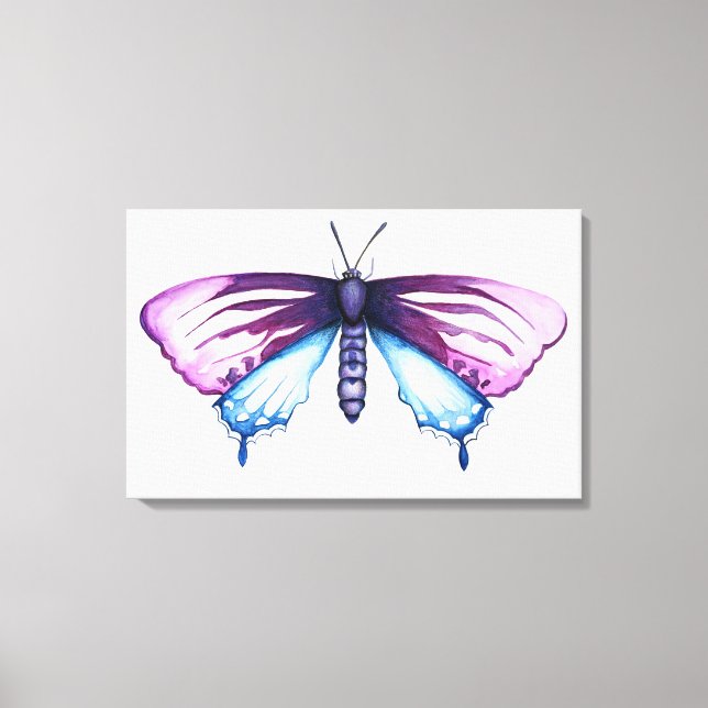 Toile papillon à queue épaisse de pin de Californie (Recto)