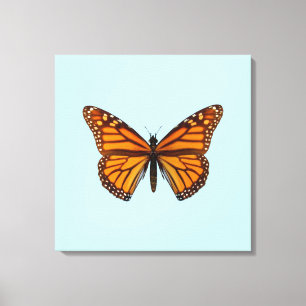 Toile Papillon Monarque