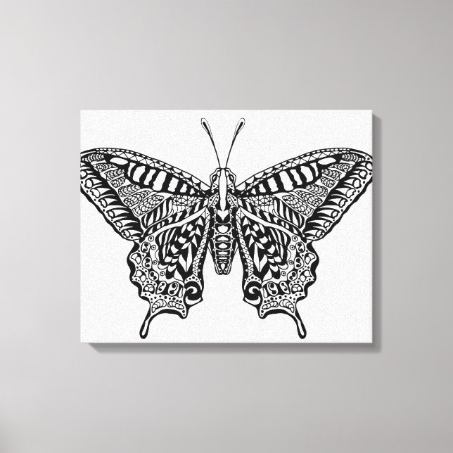 Toile Papillon style 16 (Recto)