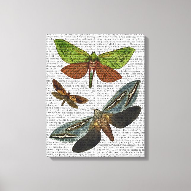 Toile Papillons 4 (Recto)