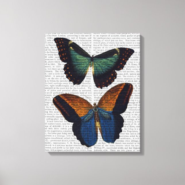 Toile Papillons 5 (Recto)