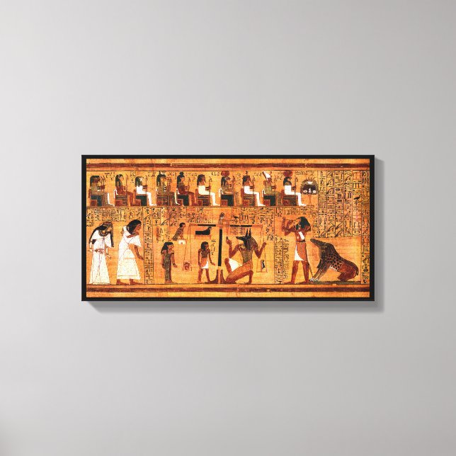 Toile Papyrus royal égyptien (Recto)