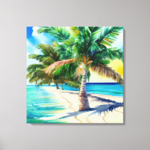 Toile Paradis tropical