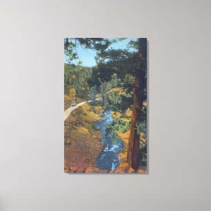 Toile Parc de montagne de Denver, Co - canyon de crique