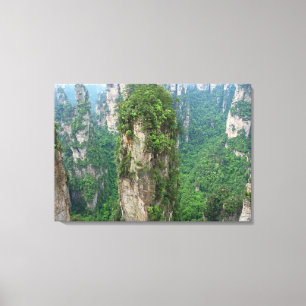 Toile Parc forestier national des montagnes Avatar Zhang
