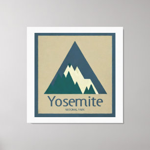 Toile Parc national Yosemite Rustique