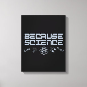 Toile Parce que la science