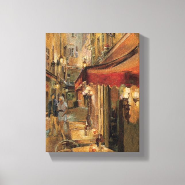 Toile Paris Street Scene (Recto)