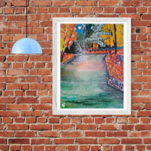 Toile Parque de San Vicente Peinture d'Alfred Fox