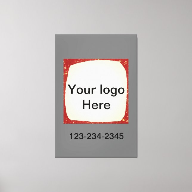 Toile Parties scintillant verte simple ajouter votre num (Recto)