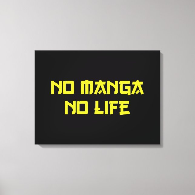 TOILE PAS DE MANGA PAS DE VIE (Recto)