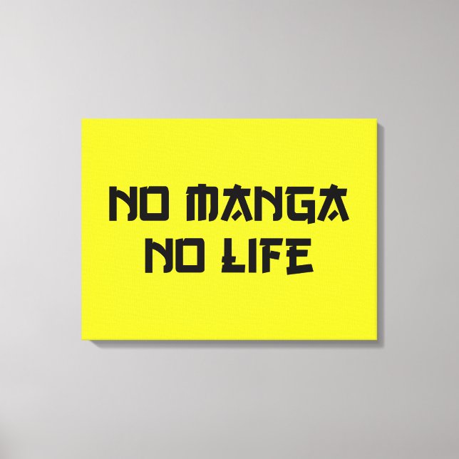 TOILE PAS DE MANGA PAS DE VIE (Recto)