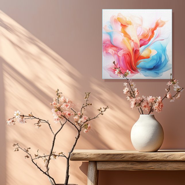 Toile Pastel abstrait 4 de 4 (Créateur téléchargé)