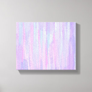 Toile Pastel Brush Strokes Art Abstrait